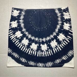 Tie-Dye Navy and White Skirt